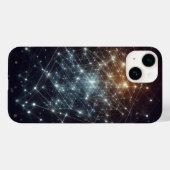 Cosmic Neural Network Phone Case - Glowing Star  (Rückseite (Horizontal))