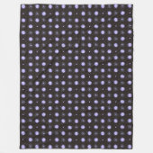Cosmic Night Sky Fleece Blanket for Cozy Comfort (Vorderseite)