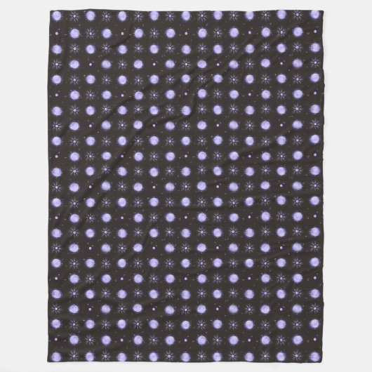 Cosmic Night Sky Fleece Blanket for Cozy Comfort (Vorderseite)