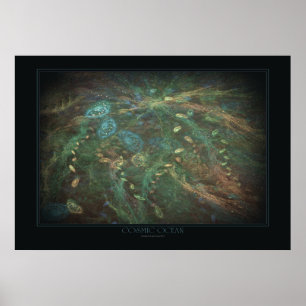Cosmic Ocean Print Poster
