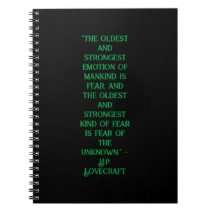 Cosmic Oddities Unterschrift: Cthulhu - Fear Notizblock