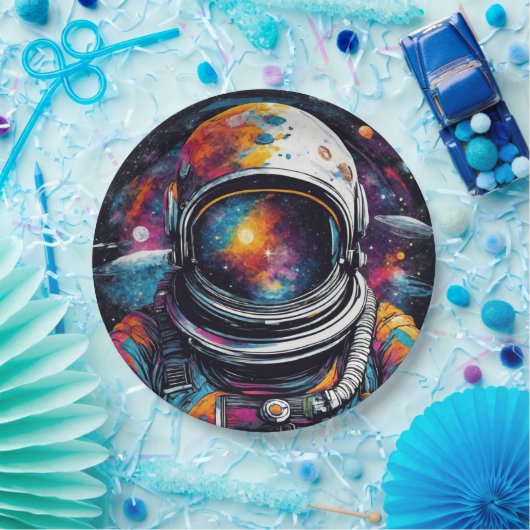 Cosmic Odyssey - Fühlen Sie das Universum in sich! Pappteller (Party)