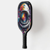 Cosmic Odyssey - Fühlen Sie das Universum in sich! Pickleball Schläger (Links)