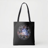 Cosmic Om Mandala Tasche (Vorderseite)