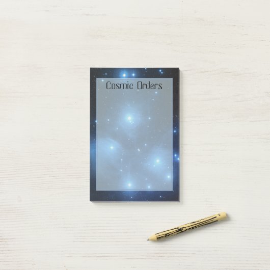Cosmic Orders Stars Post-it Klebezettel (Auf Schreibtisch)