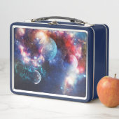 Cosmic Outer Space Galaxy Design Metal Lunch Box (Beispiel)