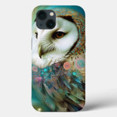 Cosmic Owl Fantasy Art Case-Mate iPhone Hülle (Rückseite)