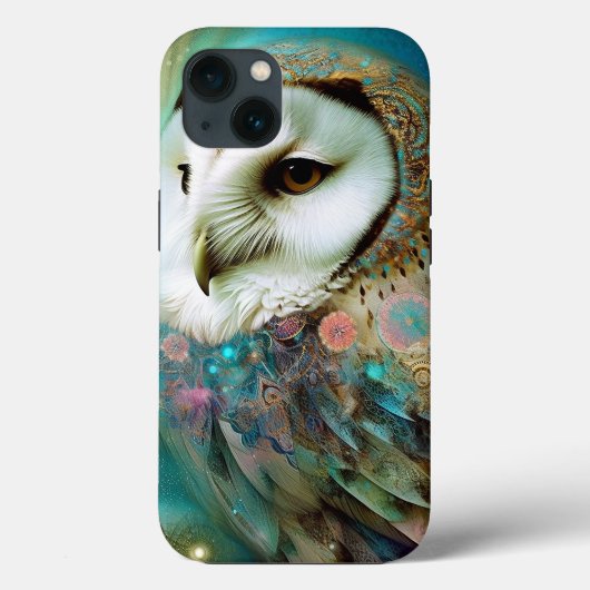 Cosmic Owl Fantasy Art Case-Mate iPhone Hülle (Rückseite)