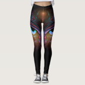 Cosmic Owl Leggins (Vorderseite)