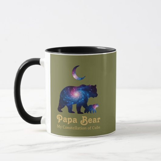 Cosmic Papa Bär & Jungtier Tasse (Links)