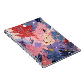 Cosmic Party Abstract Explosion Notizblock (Rechte Seite)