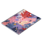 Cosmic Party Abstract Explosion Notizblock (Linke Seite)