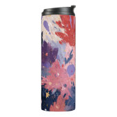 Cosmic Party Abstract Explosion Thermosbecher (Nach links gedreht)