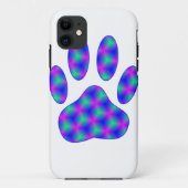 Cosmic Paw Print Case-Mate iPhone Hülle (Rückseite)