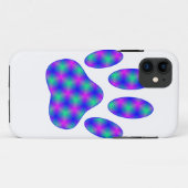 Cosmic Paw Print Case-Mate iPhone Hülle (Rückseite (Horizontal))