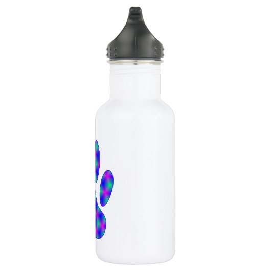 Cosmic Paw Print Edelstahlflasche (Rechts)