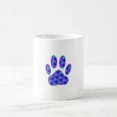 Cosmic Paw Print Kaffeetasse (Mittel)