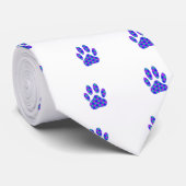 Cosmic Paw Print Krawatte (Gerollt)