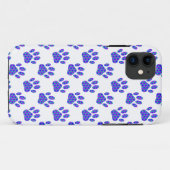Cosmic Paw Print Pattern Case-Mate iPhone Hülle (Rückseite (Horizontal))