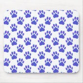 Cosmic Paw Print Pattern Mousepad (Vorne)