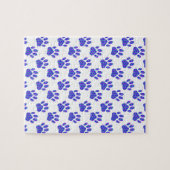 Cosmic Paw Print Pattern Puzzle (Horizontal)