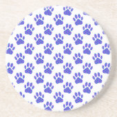 Cosmic Paw Print Pattern Untersetzer (Vorne)