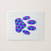 Cosmic Paw Print Puzzle (Horizontal)