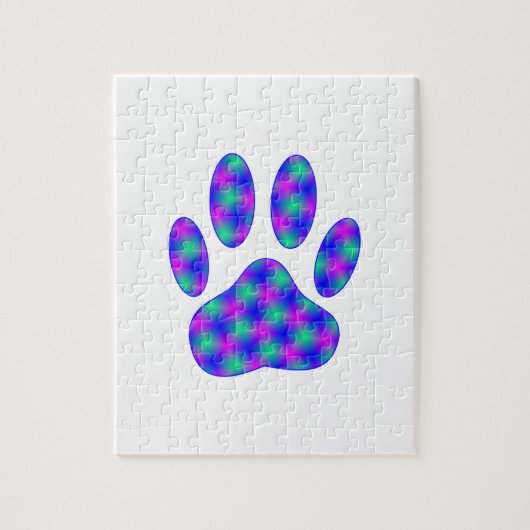 Cosmic Paw Print Puzzle (Vertikal)