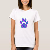 Cosmic Paw Print T-Shirt (Vorderseite)