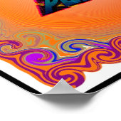 Cosmic Peace Poster (Ecke)