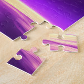 Cosmic Pink Lila Magic Fun Phantastischer Weltraum Puzzle (Seite)