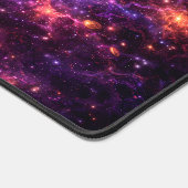 Cosmic Pirate Skull Galaxy Gaming Mouse Pad Schreibtischunterlage (Ecke)