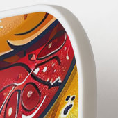 Cosmic Pizza Adventure" Pickleball Schläger (Linke Seite)
