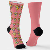 Cosmic Pizza Adventure" Socken (Gewinkelt)