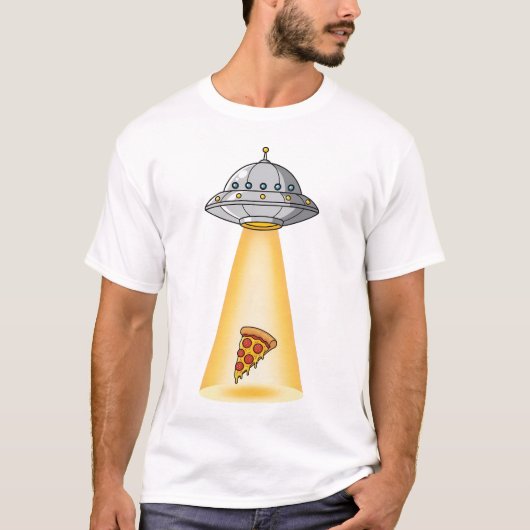 Cosmic Pizza Catch T-Shirt (Vorderseite)