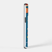 Cosmic Pizza Slice: Verrückte Weltraum-Abenteuer iPhone 15 Hülle (Rechte Seite)