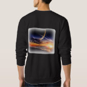 Cosmic Planet Horizon Basic Sweatshirt (Rückseite)