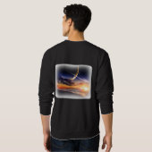 Cosmic Planet Horizon Basic Sweatshirt (Schwarz voll)