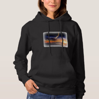 Cosmic Planet Horizon Erwachsenen-Pullover-Hoodie Hoodie