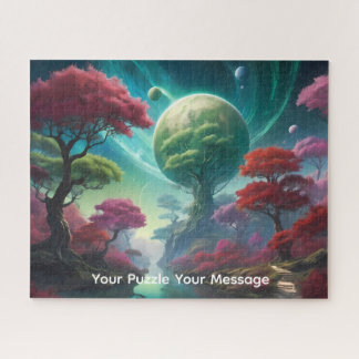 Cosmic planets & colourful worlds puzzle