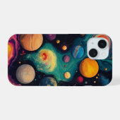 Cosmic Planets Phone Case iPhone 15 Hülle (Rückseite (Horizontal))
