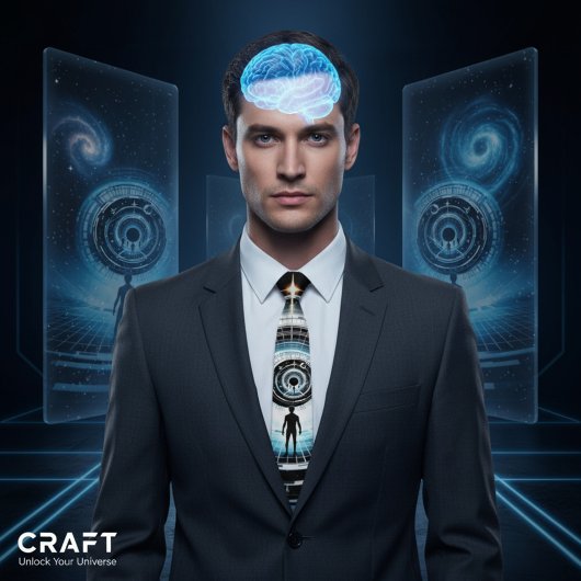 Cosmic Portal Krawatte