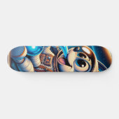 Cosmic-Puff-Maus Skateboard (Horizontal)