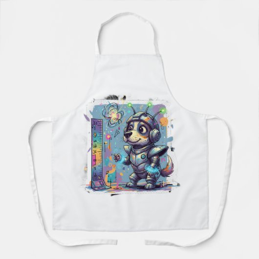 Cosmic Pup Ranger Apron Schürze (Vorderseite)