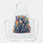 Cosmic Pups Astro Crew - Apron Schürze (Vorderseite)