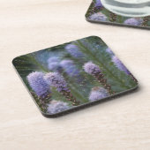 Cosmic Purple Blumen Untersetzer (Linke Seite)