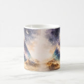 Cosmic Pyramid Ancient Egypt Inspired Kaffeetasse (Mittel)