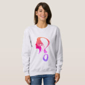 Cosmic Queen Question Mark #2 Design Sweatshirt (Vorne ganz)