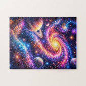 Cosmic Radiance Galaxy Puzzle (Horizontal)