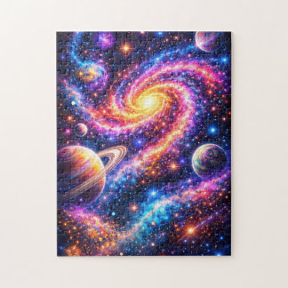 Cosmic Radiance Galaxy Puzzle
